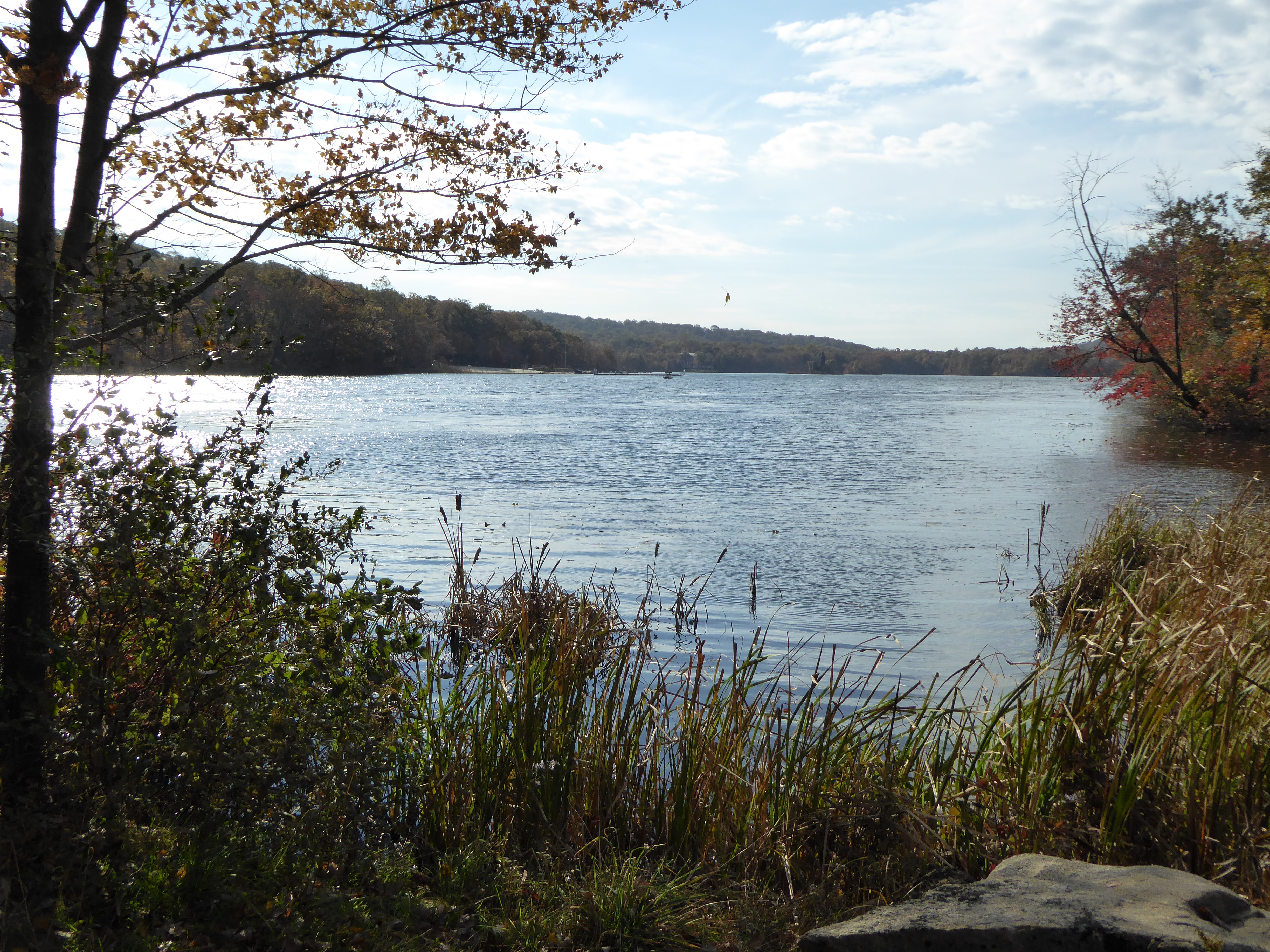 Smoke Rise Lake in fall